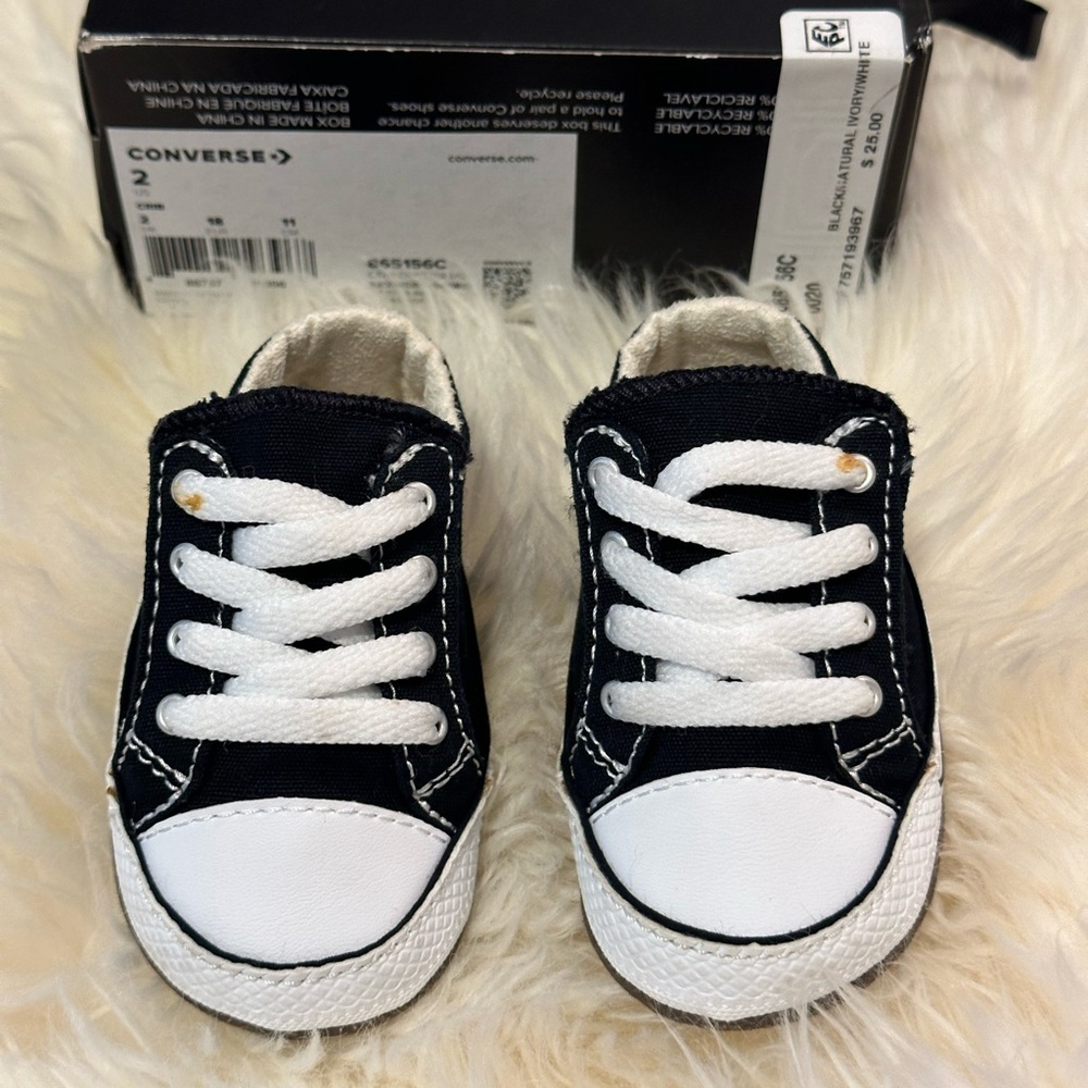 Chuck Taylor All Star Cribster Canvas - Black - Infant 2C